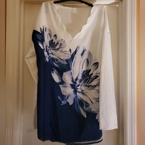 2x floral top